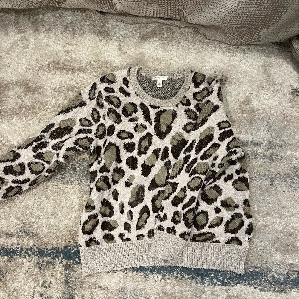 Fuzzy sweater